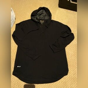 BYLT Drop Cut hooded Henley xl lux